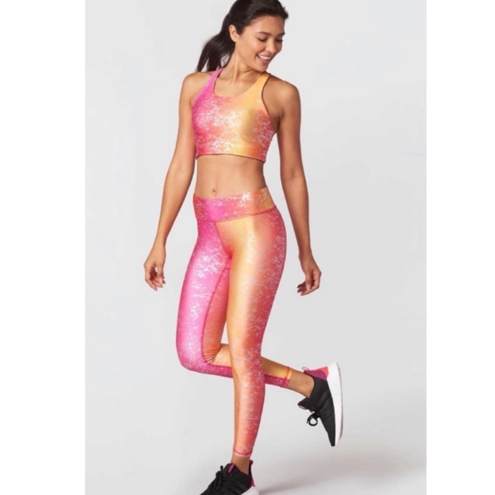 Terez Sunset Tall Band Leggings.